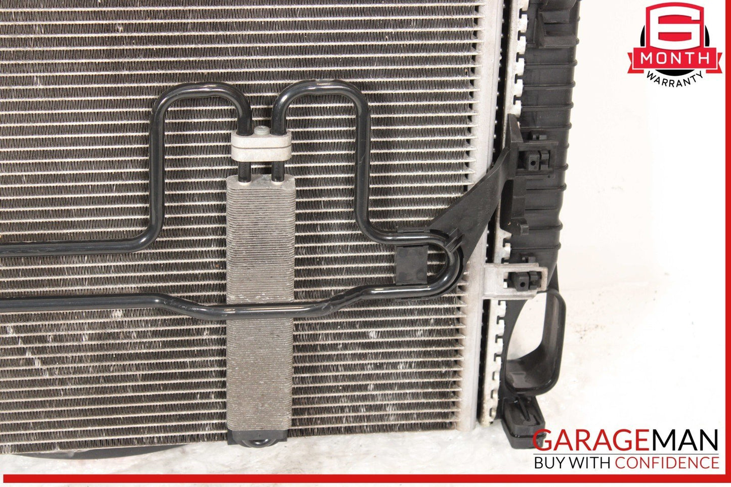 04-11 Mercedes W211 E320 Engine Motor Cooling Fan Radiator A/C Condenser Assy