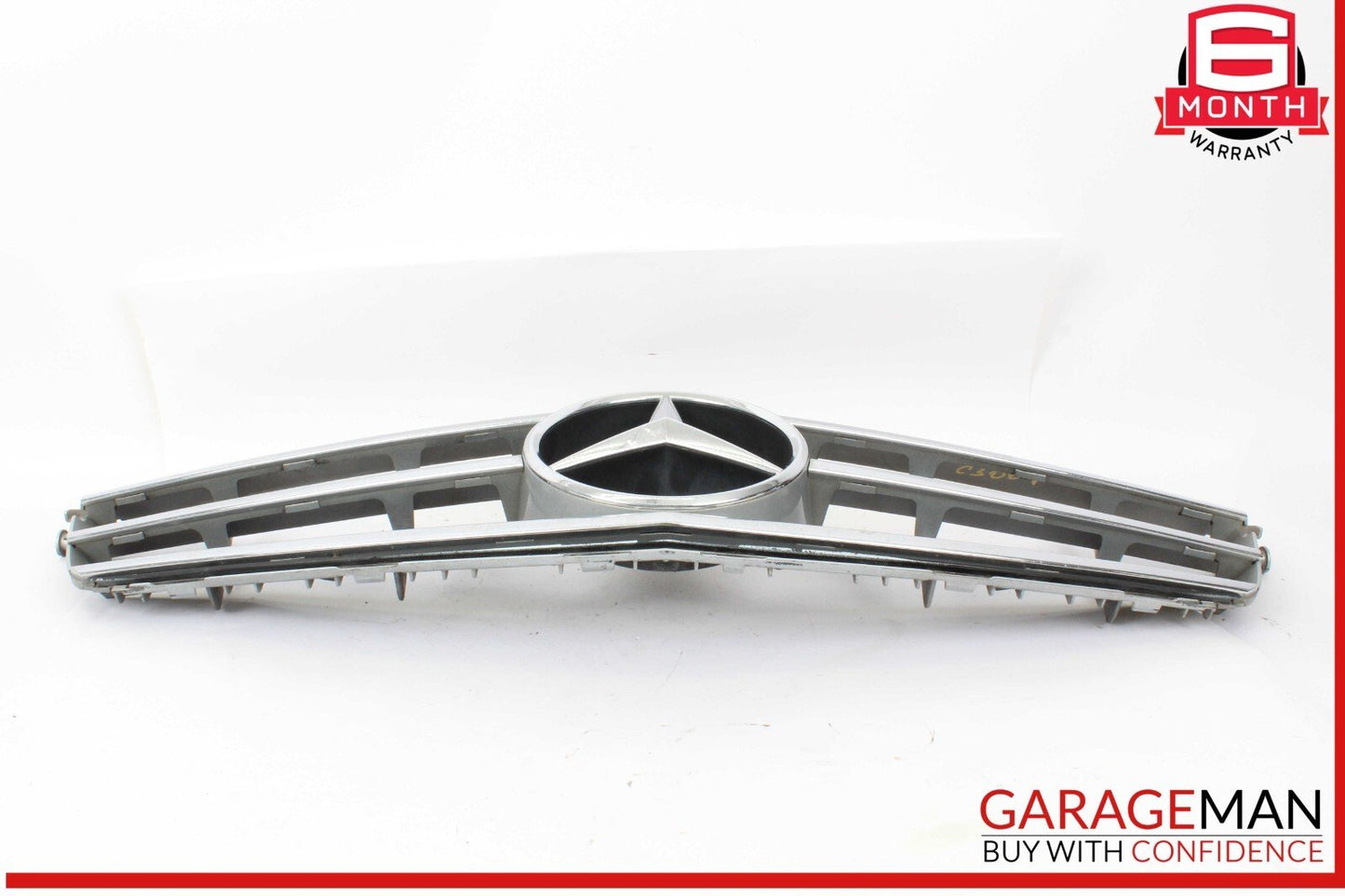 08-14 Mercedes W204 C300 4MATIC C250 Radiator Center Grill Cover Mesh Panel OEM