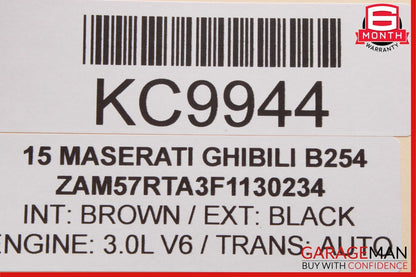 14-17 Maserati Ghibli Front Left Driver Side Seat Control Controller Module Unit