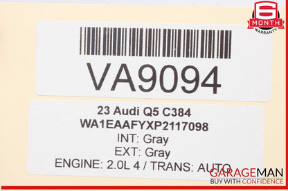 18-24 Audi Q5 SQ5 Auxiliary Hybrid Battery Voltage Compartment 80A915397D OEM