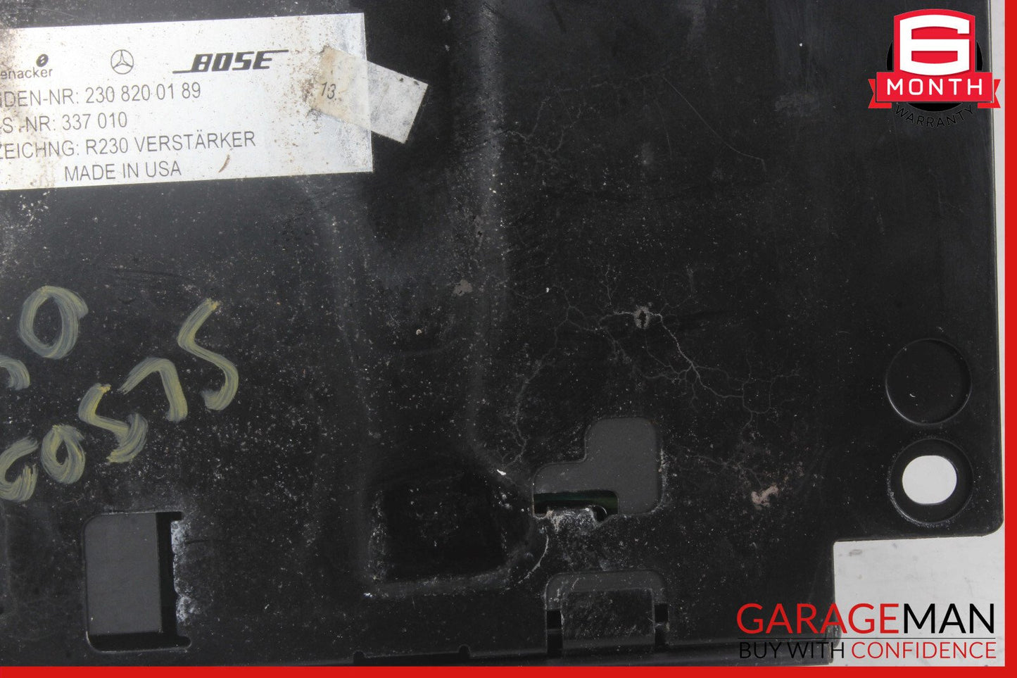 03-04 Mercedes R230 SL500 SL600 SL55 AMG Amplifier Amp Bose Audio Sound OEM