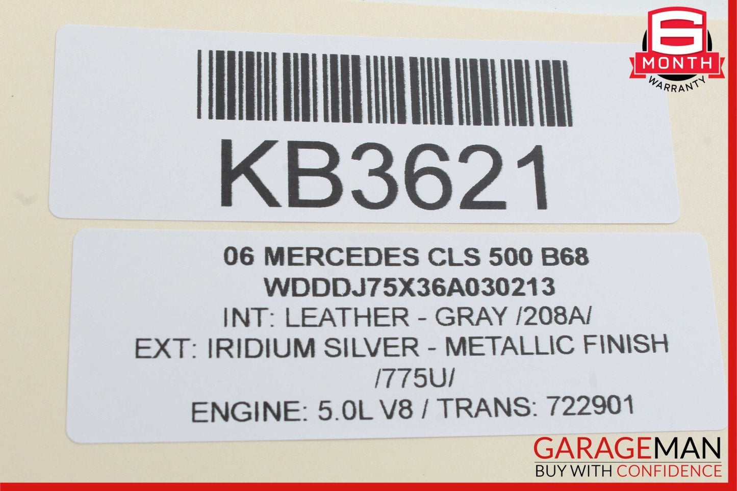 03-11 Mercedes W219 CLS500 Gear Shift Shifter Indicator Switch Control OEM