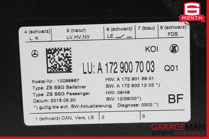 08-20 Mercedes W212 E350 SLK250 C350 Seat Control Module Front Right Side OEM