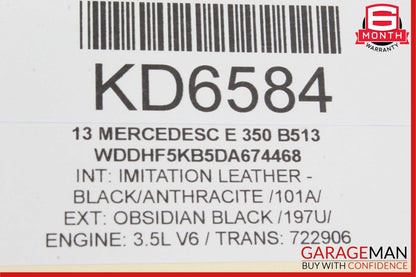 08-17 Mercedes C250 E350 E400 E550 Rear Trunk Lid Latch Lock Actuator Assy