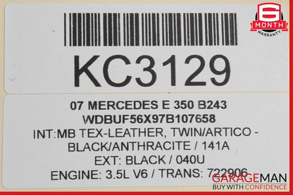03-09 Mercedes W211 E350 Rear Left Side Door Lock Latch Actuator Keyless Go OEM