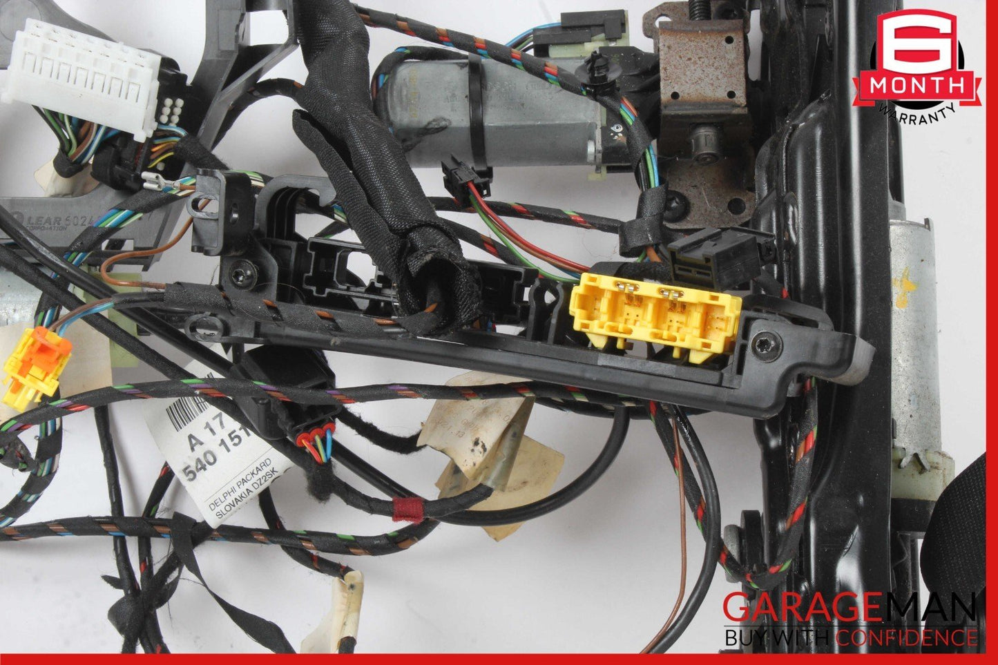 05-11 Mercedes R171 SLK280 SLK350 Front Right Seat Rail Track Frame w/Motors OEM