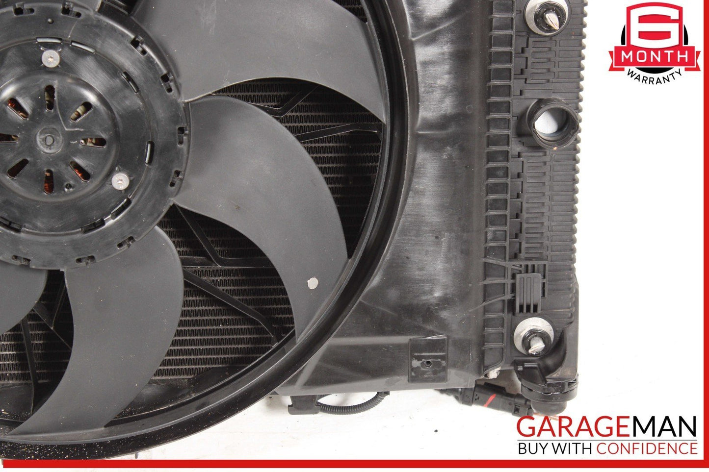 08-20 Mercedes W212 E350 SLC300 Engine Radiator Condenser Cooling Fan Motor Assy