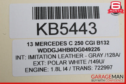 08-14 Mercedes W204 C350 C250 C300 C63 RWD Floor Gear Shifter Shift Selector Box
