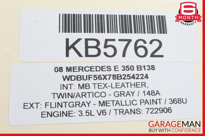 03-09 Mercedes W211 E350 E500 Front Right Side Door Controller Module Unit OEM