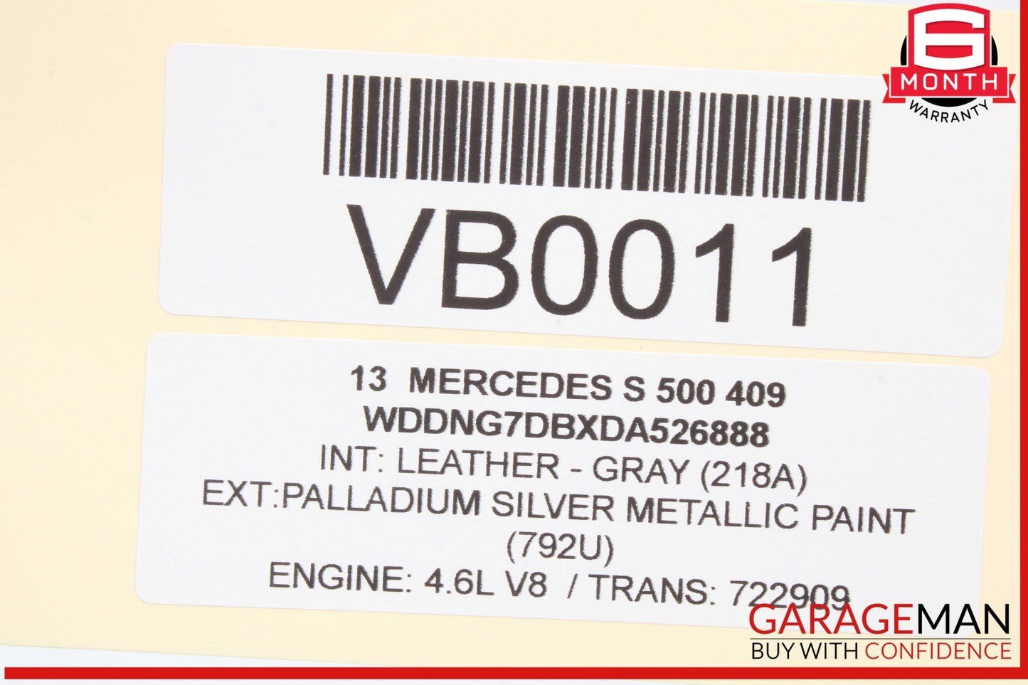 07-13 Mercedes W221 S550 Front Left Driver Side Under Seat Control Module OEM