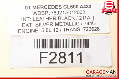 00-06 Mercedes W220 S430 CLK500 CL600 Antenna Amplifier Booster Module Unit OEM