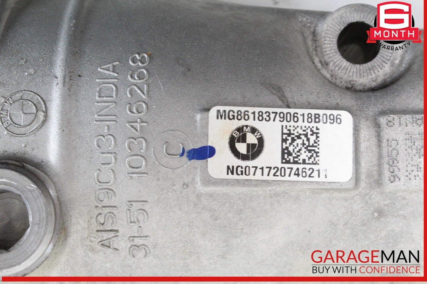 14-18 BMW X5 F15 X6 Front Axle Differential Carrier 8618379 OEM