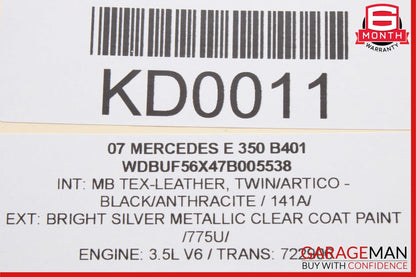05-13 Mercedes W211 E350 ML350 SLK350 Front Left Side Foglight Fog Light Lamp