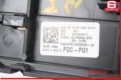 12-16 Mercedes W166 ML350 4MATIC ML550 Rear Relay Fuse Box 1669063901 OEM
