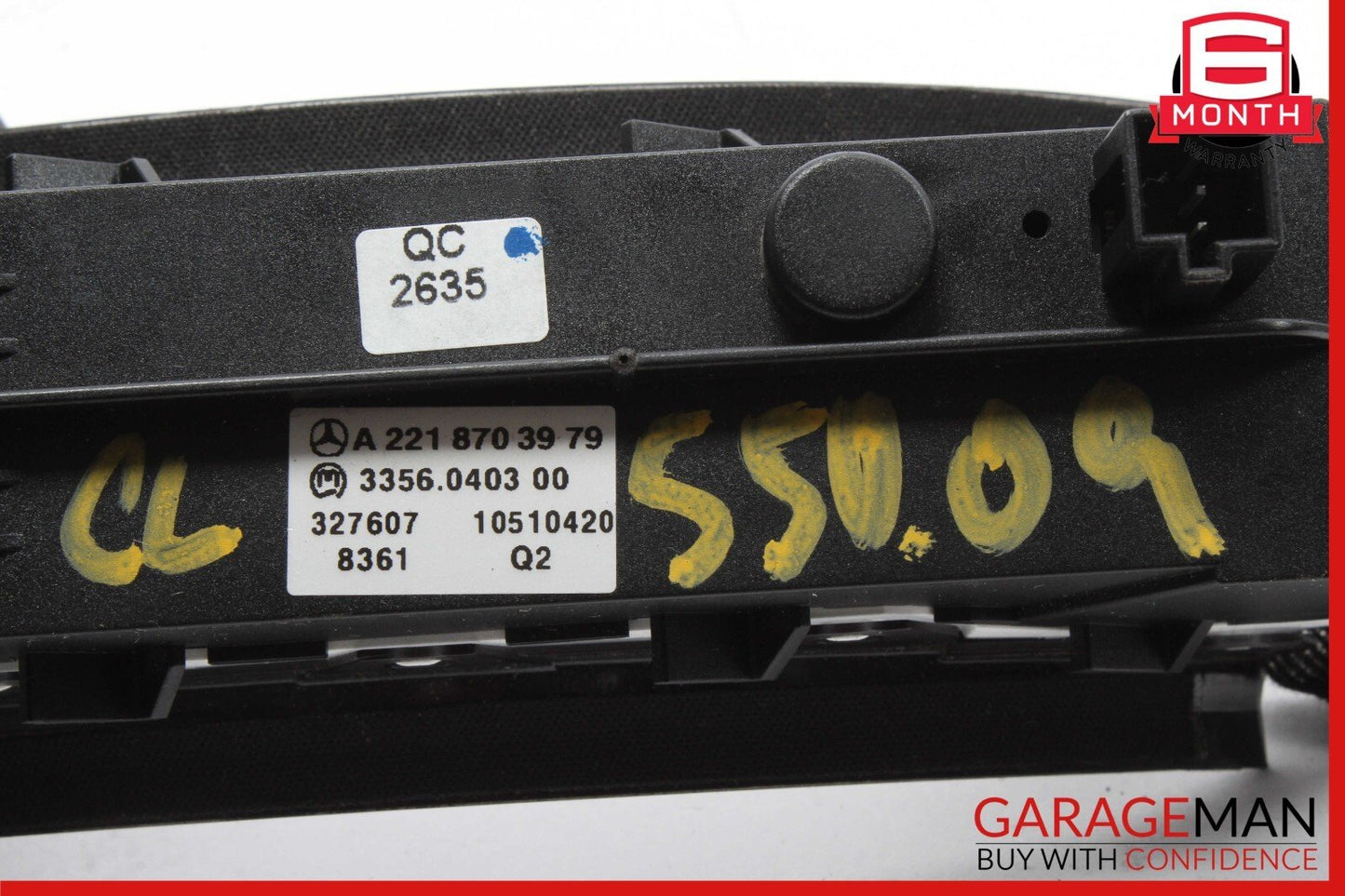 07-14 Mercedes CL550 S350 S550 Instrument Cluster Control Switch Module Unit