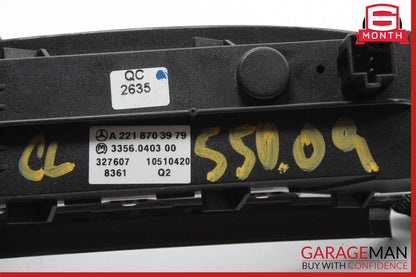 07-14 Mercedes CL550 S350 S550 Instrument Cluster Control Switch Module Unit