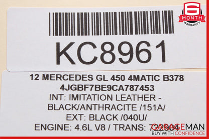 03-13 Mercedes X164 GL450 SLK280 Front Left Side Seat Control Module Unit OEM