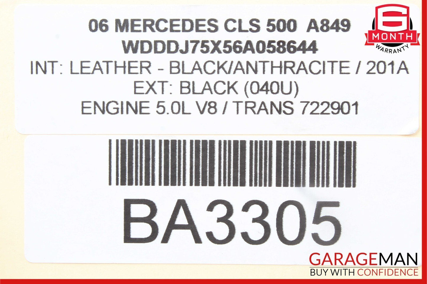 01-10 Mercedes W209 CLK500 C240 Power Steering Pump Reservoir Assembly