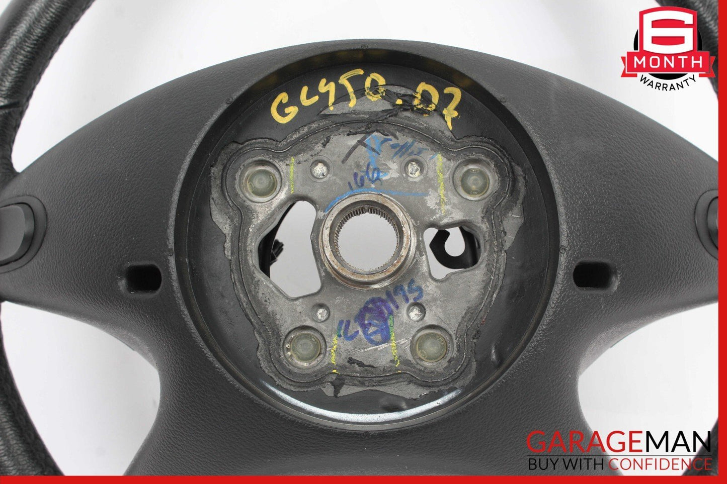 06-08 Mercedes X164 GL450 ML550 R500 Steering Wheel Black 1644605303 OEM