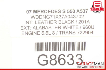 07-13 Mercedes W221 S550 CL550 Electric Power Supply Control Fuse Box Module OEM