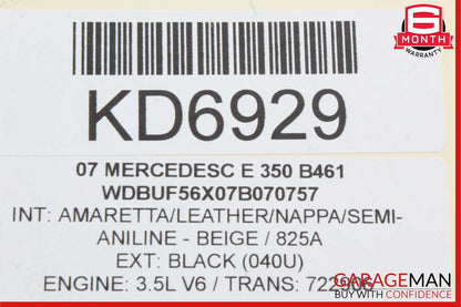 03-12 Mercedes W211 E350 SL500 CLS550 Front Left Driver Side Knuckle Spindle OEM