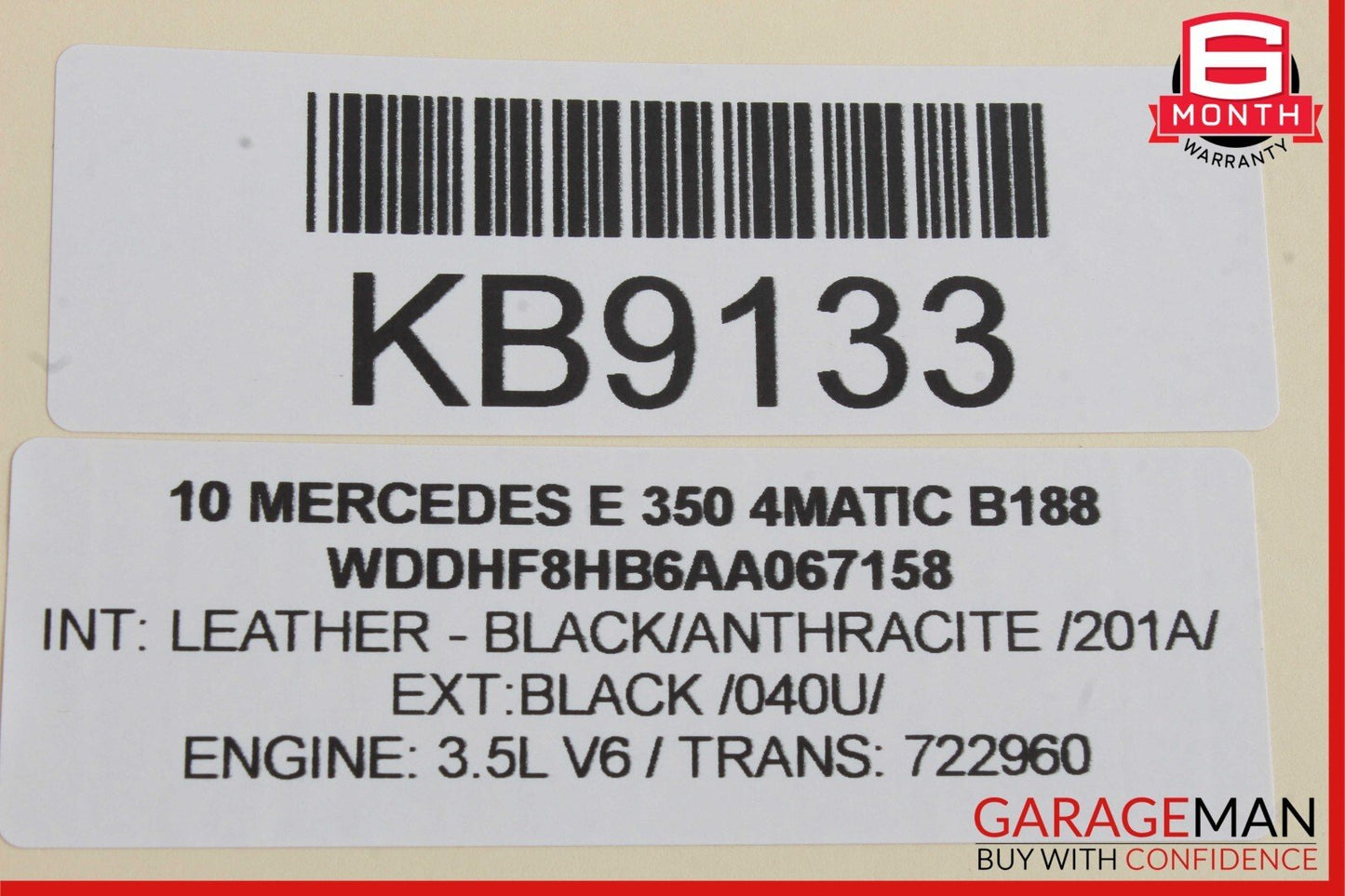 08-18 Mercedes W212 E350 4MATIC Seat Control Module Front Left Driver Side OEM