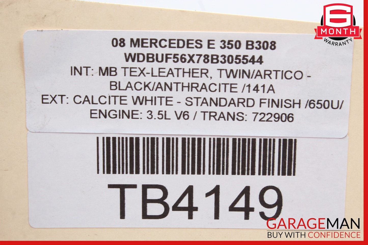 03-11 Mercedes W211 E350 CLS500 SL500 Front Left Lower Thrust Arm OEM