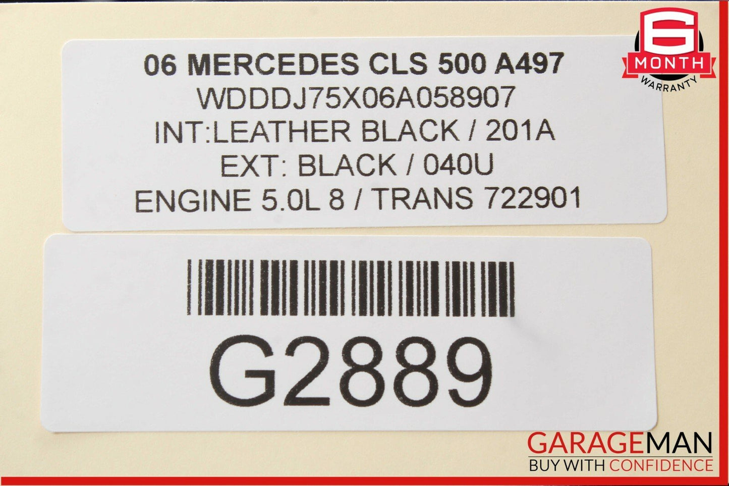 06-11 Mercedes W219 CLS500 CLS55 Headlight Switch Washer OEM