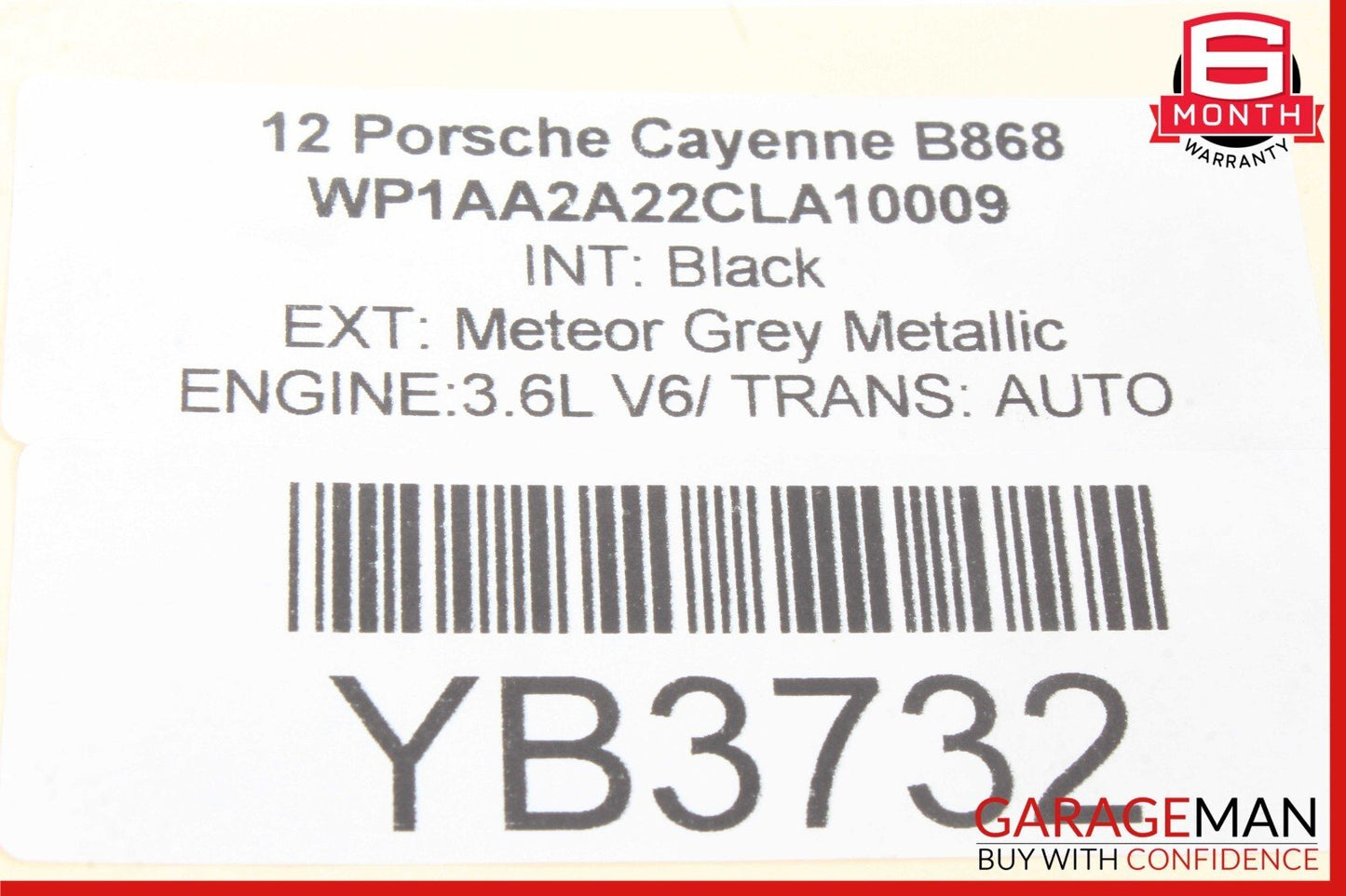11-17 Porsche Cayenne 958 AC A/C Air Conditioning Compressor Pump OEM