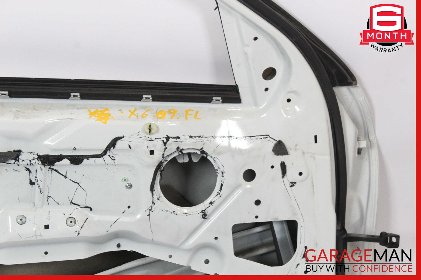 08-14 BMW X6 Front Left Exterior Door Shell OEM