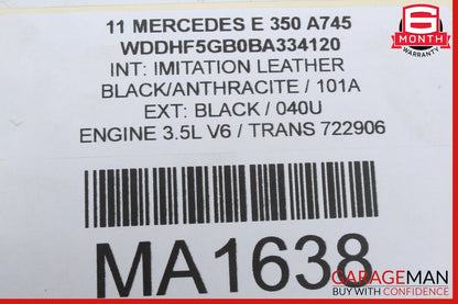 10-18 Mercedes W212 E350 CLS500 Rear Right or Left Door Audio Sound Speaker OEM