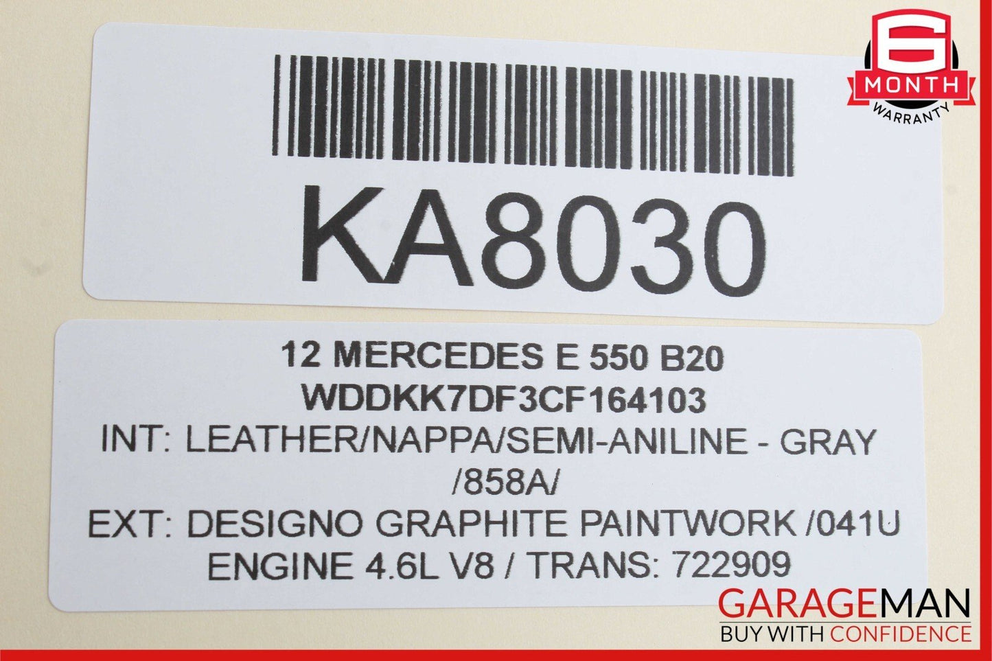 11-13 Mercedes W212 E550 E350 Floor Gear Selector Shift Shifter Box OEM