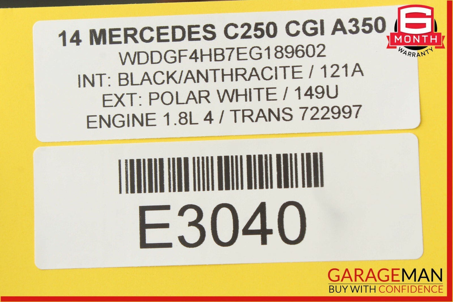 14-15 Mercedes W204 C250 Speedometer Odometer Instrument Cluster Gauge OEM