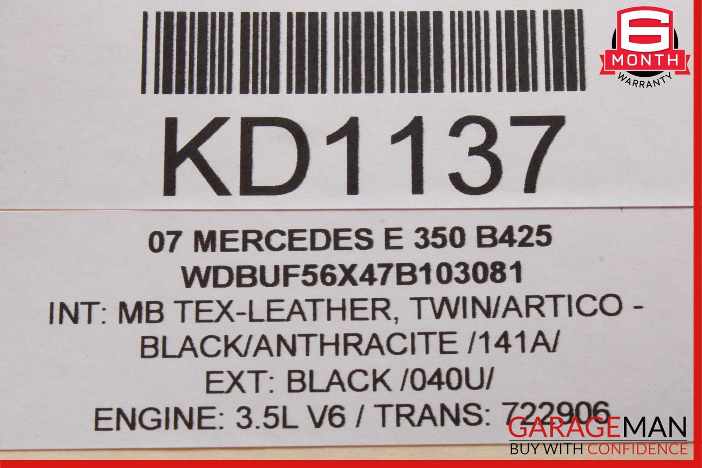 03-09 Mercedes CLS500 E350 E550 Hazard Light Door Lock Switch Panel Control Wood