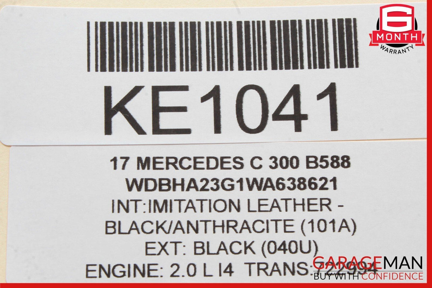 15-19 Mercedes W205 C300 C350 GLC300 TCU TCM Transmission Control Module Unit