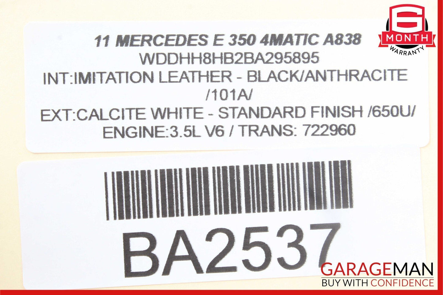 08-18 Mercedes W212 E350 C250 SLK350 Front Left Side Door Control Module OEM