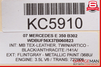03-09 Mercedes W211 E350 E55 E500 Front Right Side Window Regulator Motor OEM