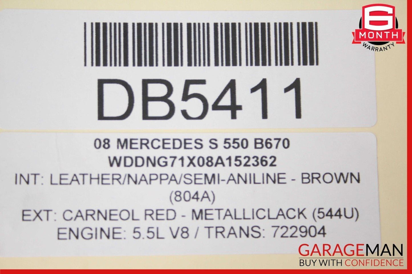 07-09 Mercedes W221 S450 S550 CL550 Engine Cooling Radiator