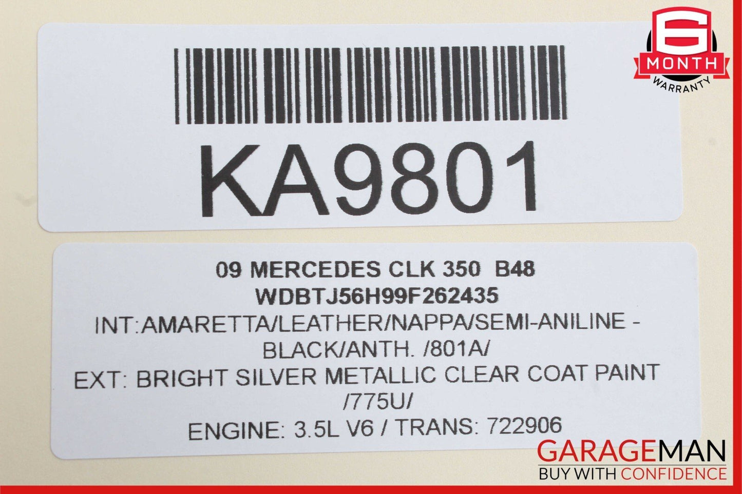 03-11 Mercedes CLK350 E350 SLK280 Sirius Satellite Radio Receiver Module Unit