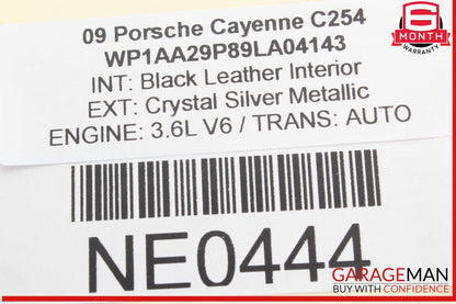 08-10 Porsche Cayenne 957 Alternator Mounting Bracket 022260087F OEM