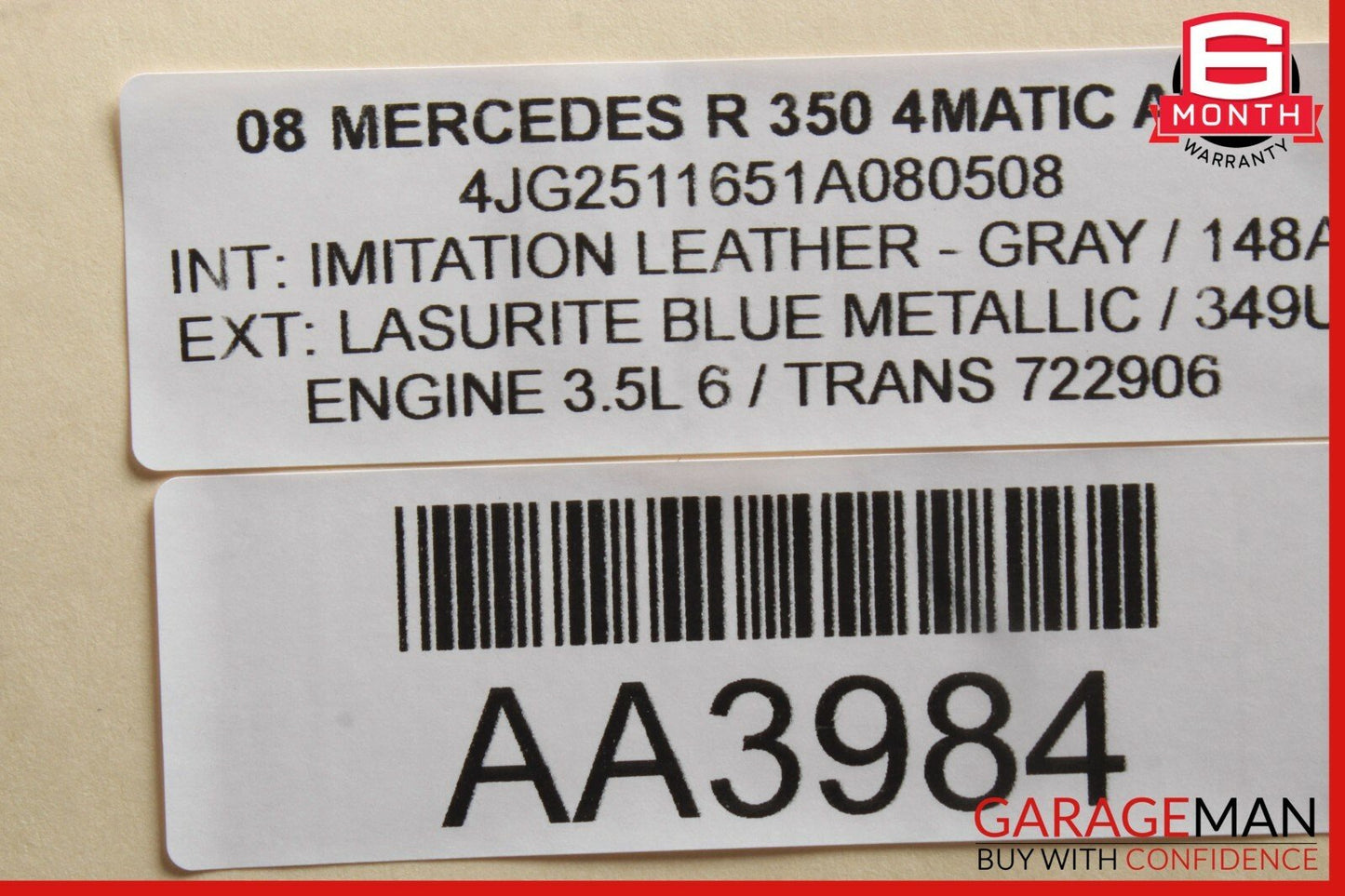 06-12 Mercedes W251 R320 R350 R550 Command Head Unit Navigation Radio CD Player