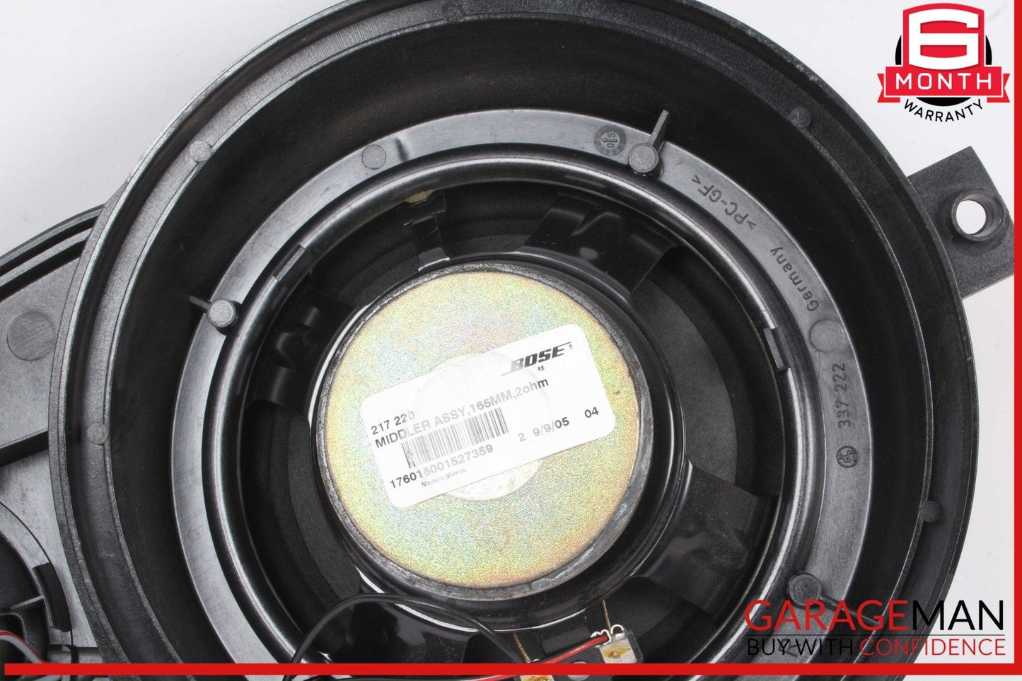 03-08 Mercedes R230 SL500 SL55 Left & Right Side Door Audio Speakers Set Bose