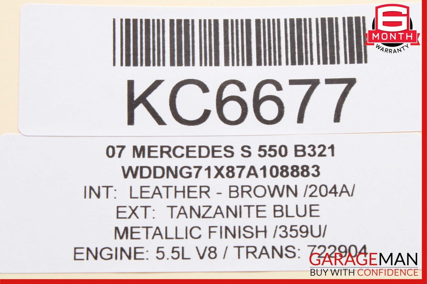 07-13 Mercedes W221 S350 S400 S550 Front Right Under Seat Controller Module