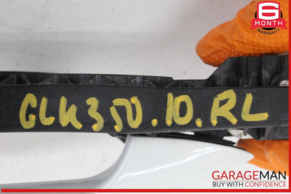 10-15 Mercedes X204 GLK350 4MATIC Rear Left Side Exterior Door Handle White OEM