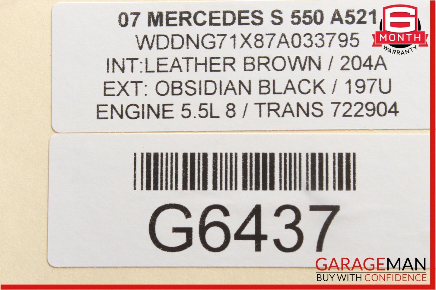07-13 Mercedes W221 S550 Electronic Parking Control Switch Button Module