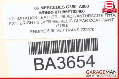 01-07 Mercedes W203 C230 C320 C350 Rear Right Side Door Computer Control Module
