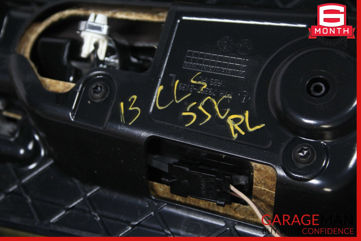 12-14 Mercedes W218 CLS550 Rear Left Driver Side Interior Door Panel OEM