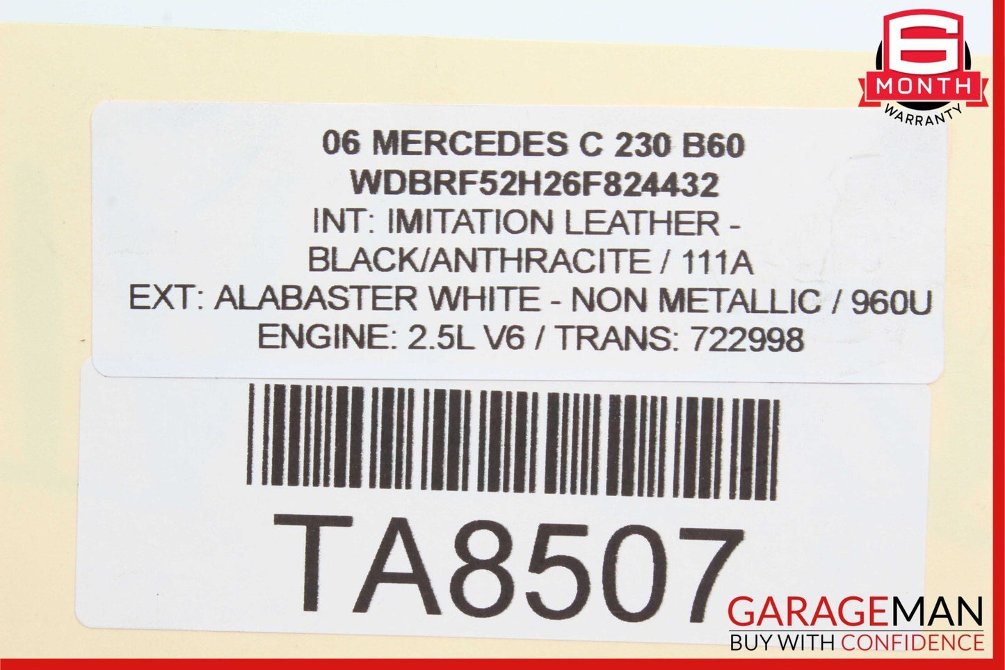 05-11 Mercedes C230 SLK350 C350 Engine Motor Oil Filter Cooler Housing Assembly