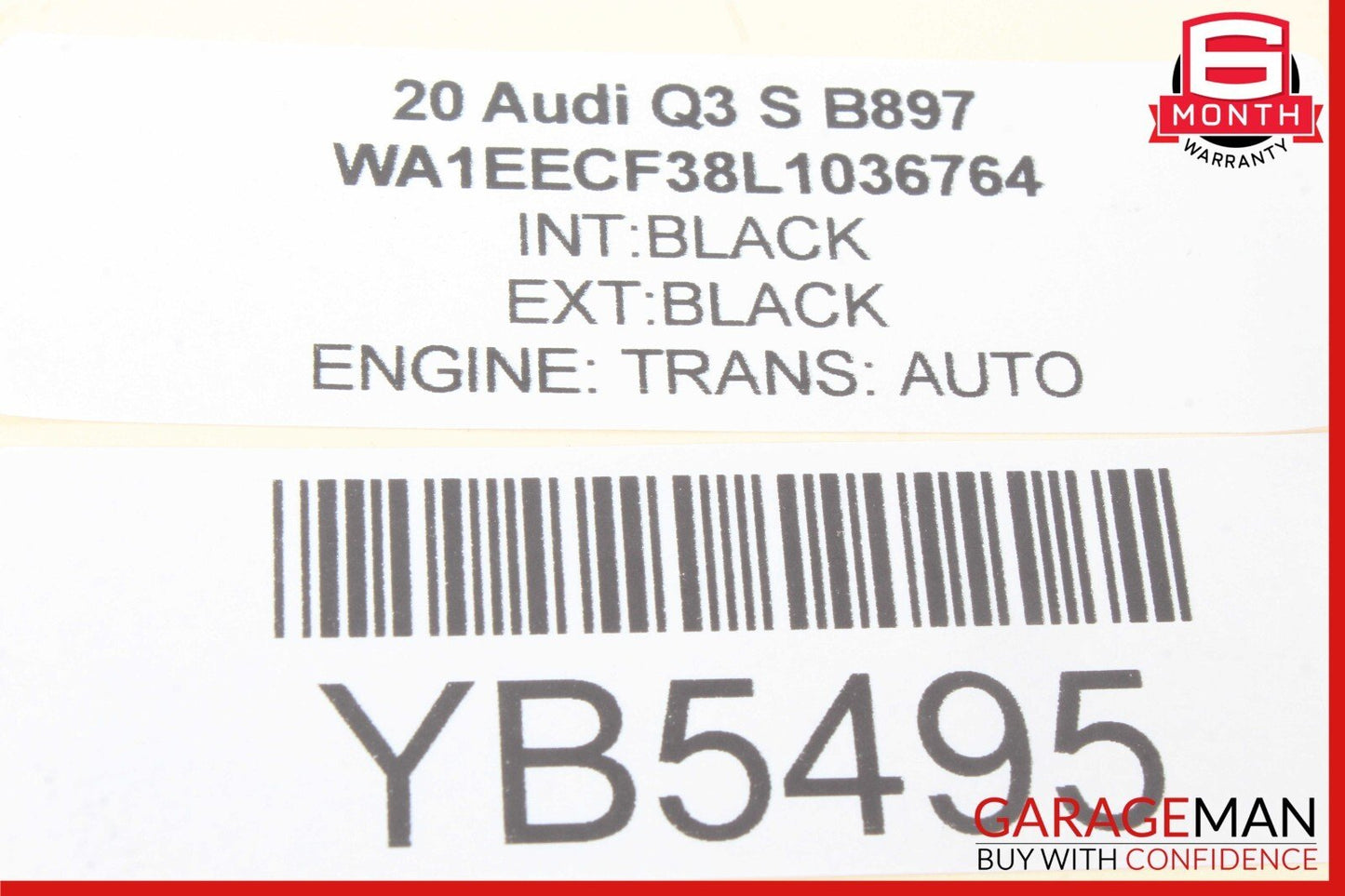 19-24 Audi Q3 Center Dashboard Ventilation Nozzles 83B820903