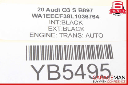 19-24 Audi Q3 Center Dashboard Ventilation Nozzles 83B820903